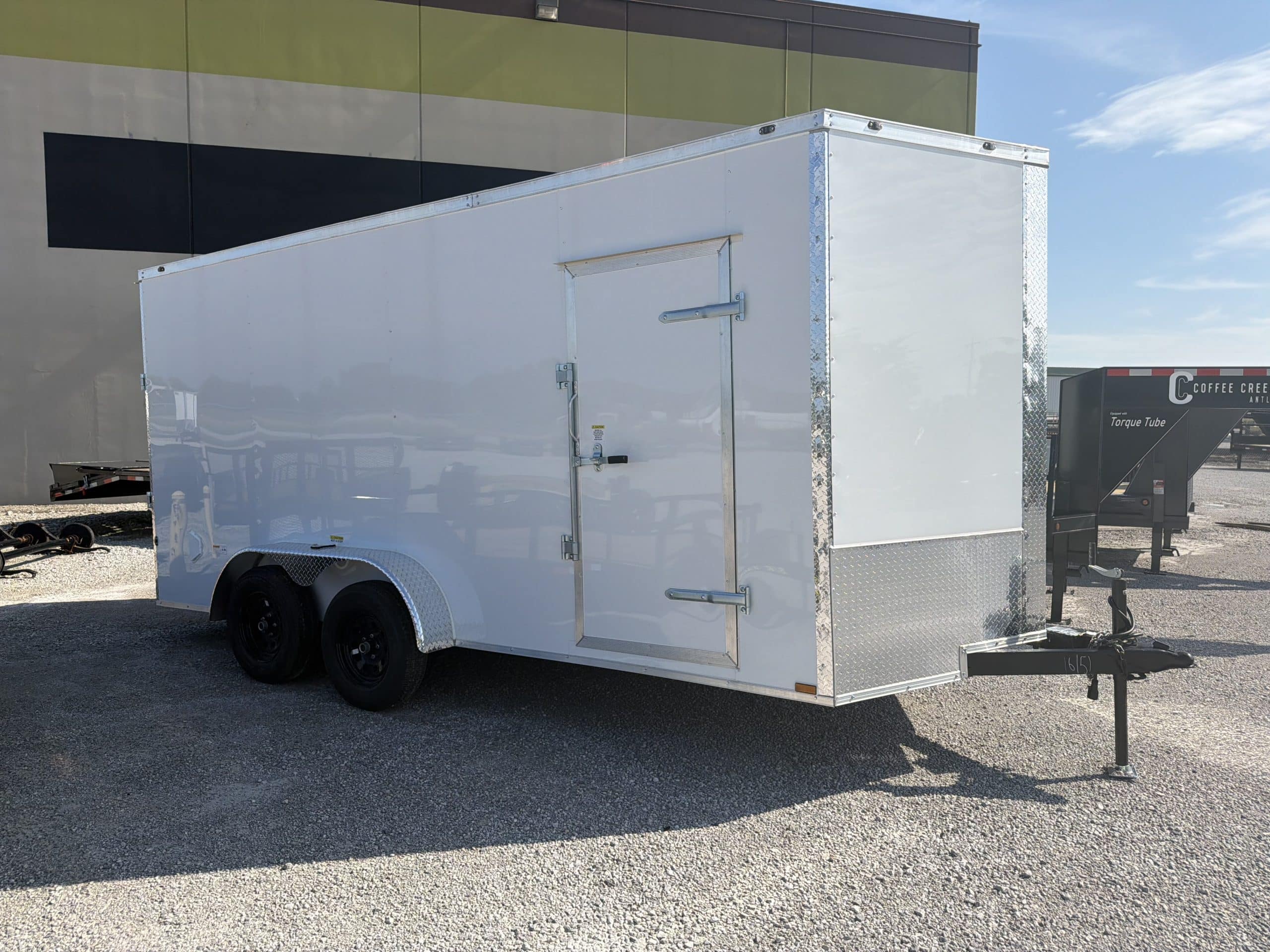 2026 Cynergy 2 Enclosed Trailer 7 x 16 TA 84″ interior #16151