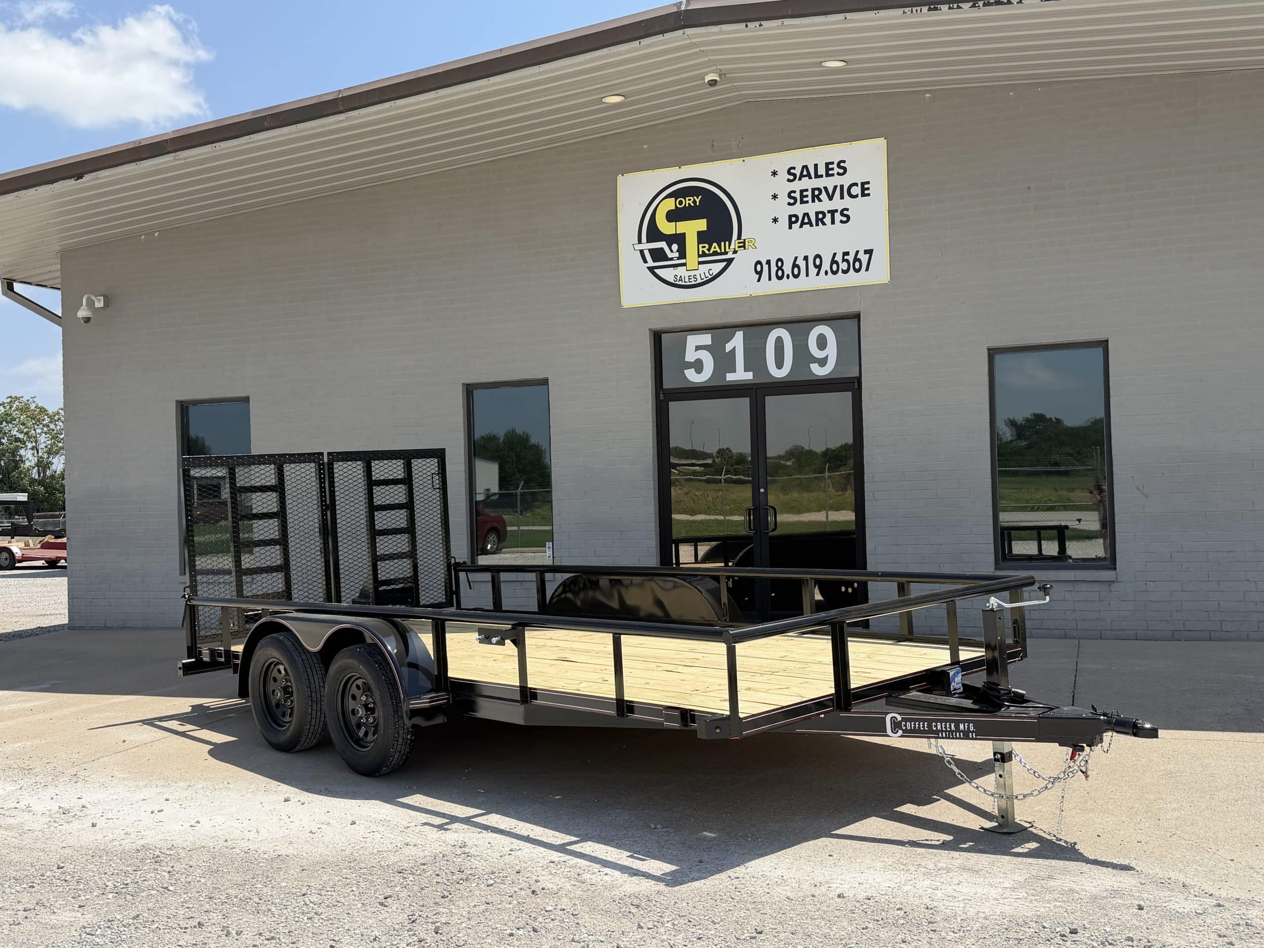 2026 Coffee Creek 83 x 16Ft 7K Tandem Axle Utility – #2949
