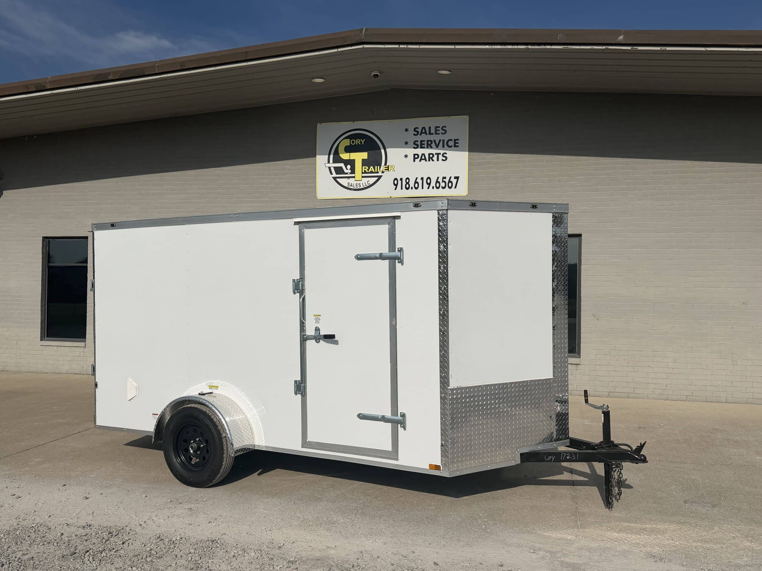2026 Cynergy 2 6 x 12 Single Axle Enclosed – #17231