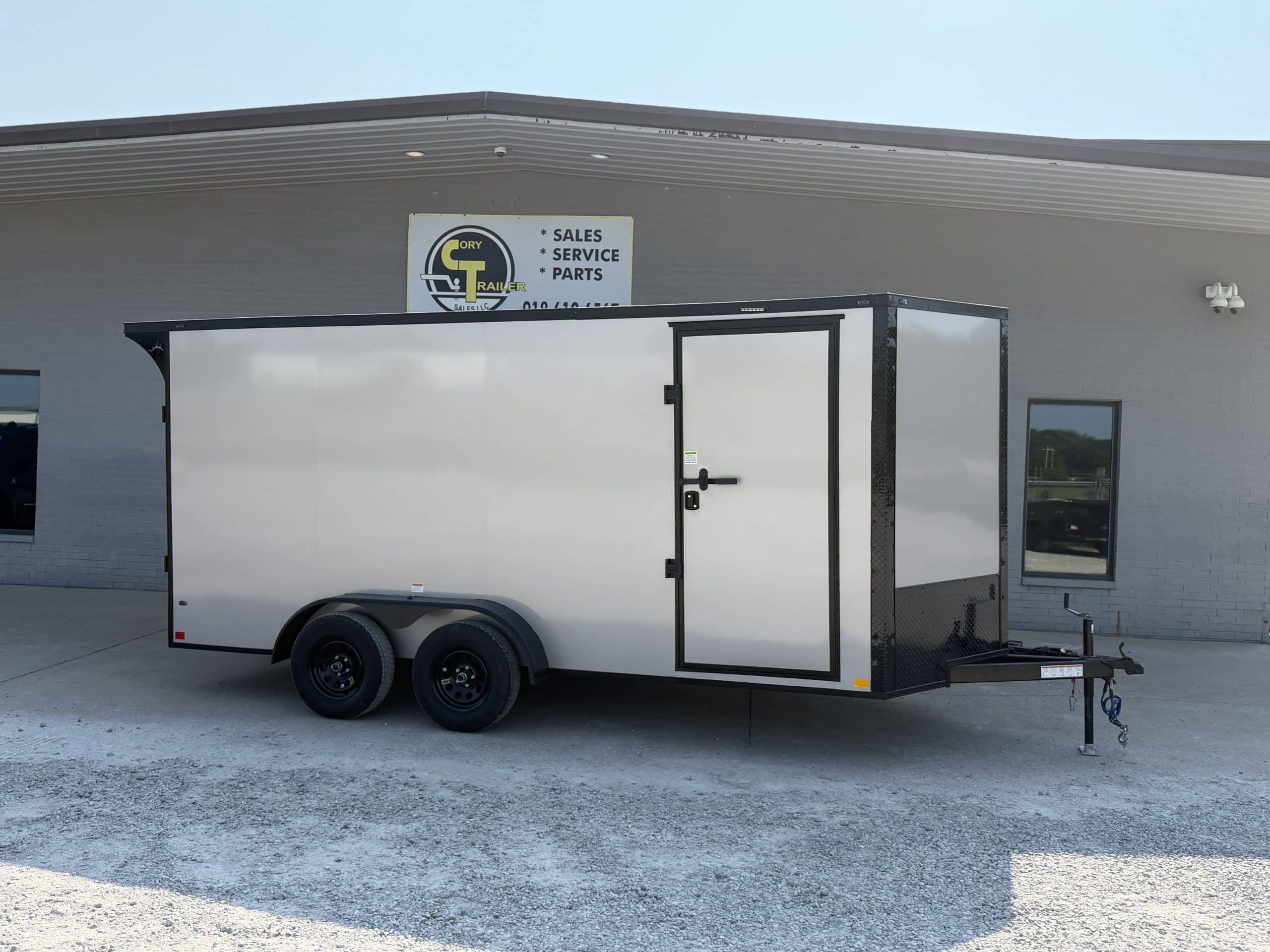 2026 Sawyer 7 x 16  Tandem Axle Enclosed #3508